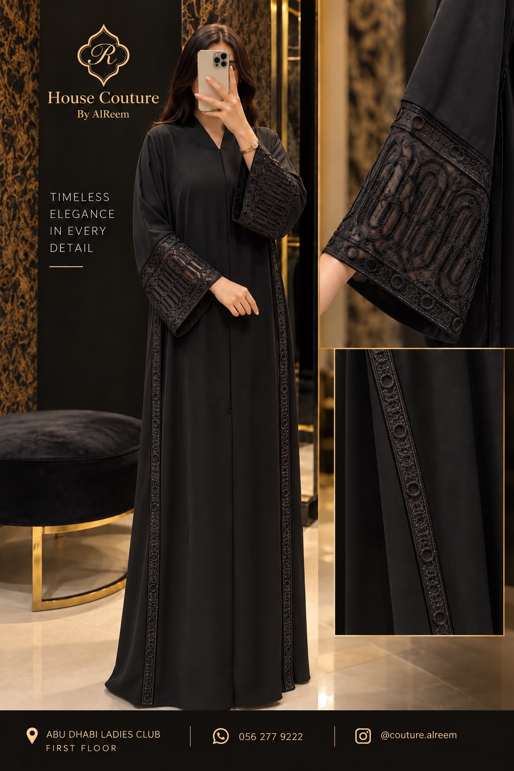 Noir Signature Abaya